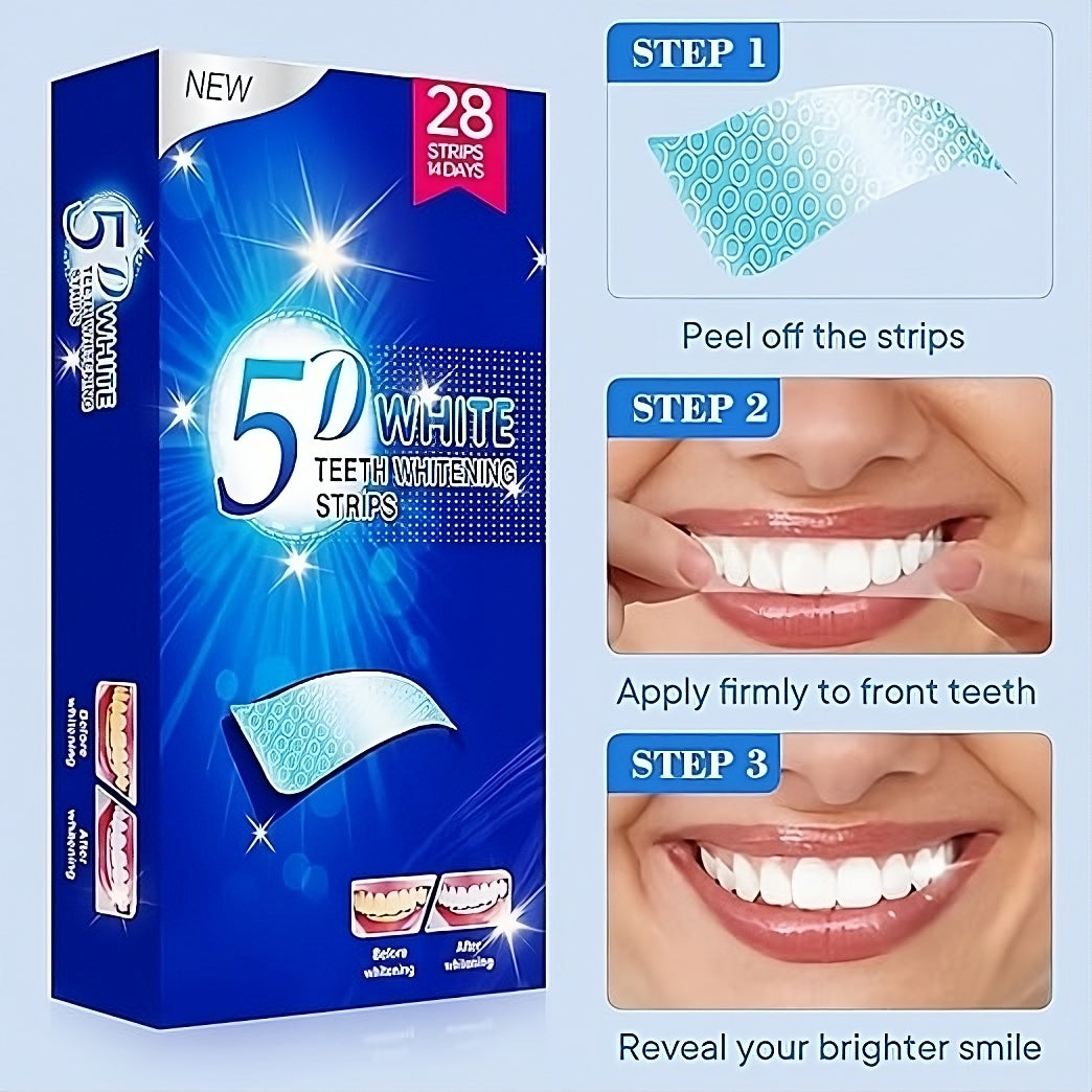 5D Snow Teeth Whitening Strips