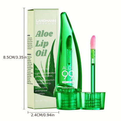 Aloe Vera Moisturizing and Moisturizing Lip Color Warm and Colorful Lip Oil